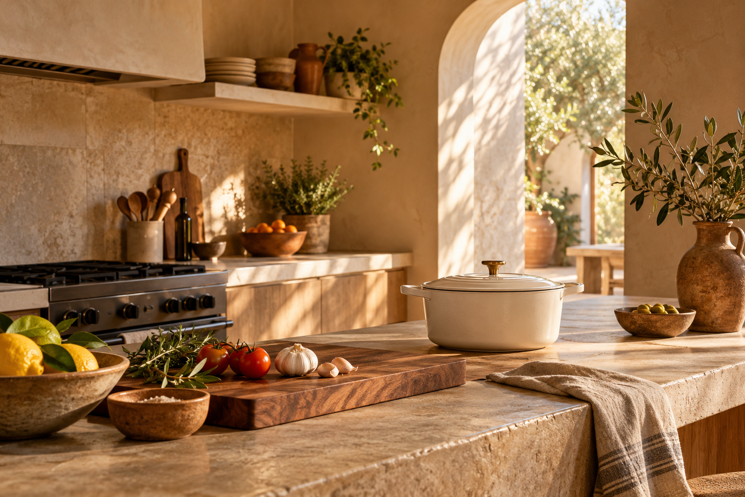 Spanish-inspired editorial setting